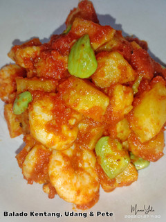 Foto resep Balado Kentang, Udang & Pete
