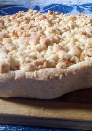 Una foto de Tarta Crumble de manzanas (fácil de preparar)