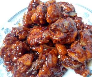 Cara Cepat Ayam Goreng Crispy Saos Mentega Enak Sempurna