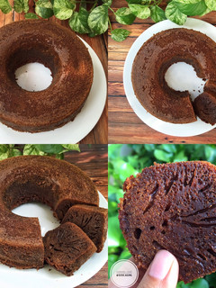 Foto resep Karamel cake aka bolu sarang semut