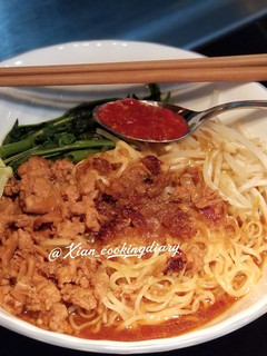 Foto resep Mie kangkung
