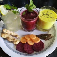 A picture of Immune booster drinks.