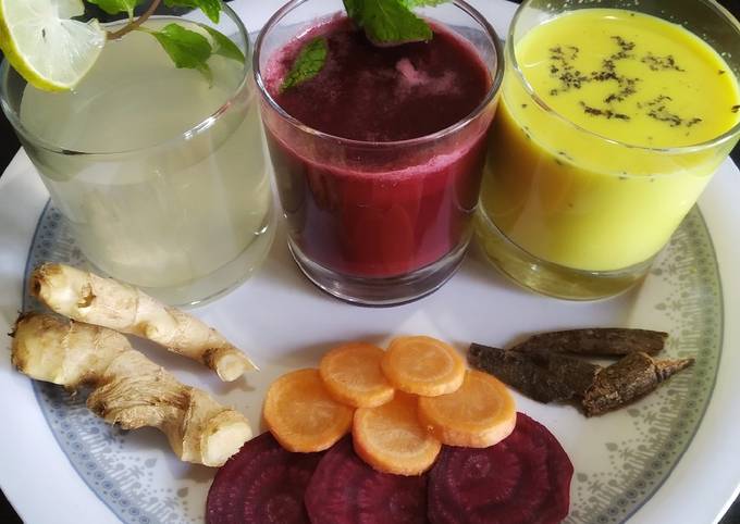 Immune booster drinks