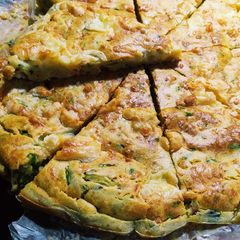 A picture of Egg and Potato Quiche.
