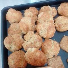 A picture of Rock cakes.