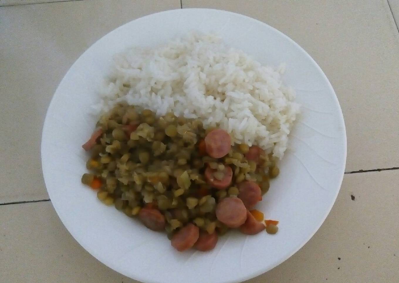 Lentejas con chorizo