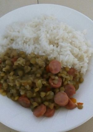 Una foto de Lentejas con chorizo