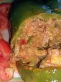 Pimiento relleno keto
