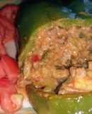 Pimiento relleno keto