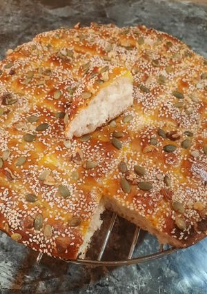 عکسی از دستور نان بدون ورز