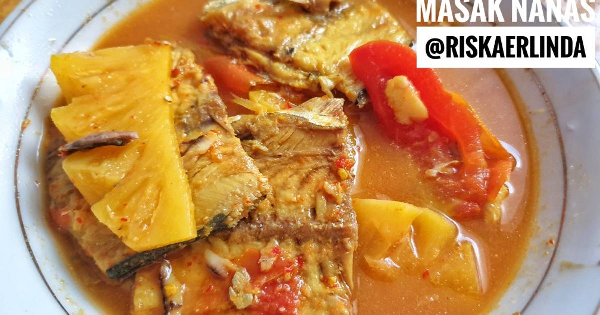 Resep Ikan Tenggiri Masak Nanas Khas Bangka Belitung Oleh Riska Erlinda