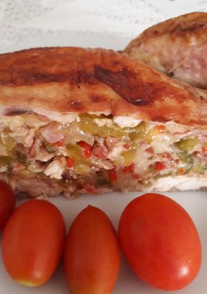 Una foto de Pollo relleno