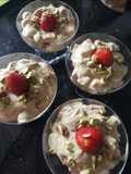 Postres de pistacchio 💚 y Fragola 🍓