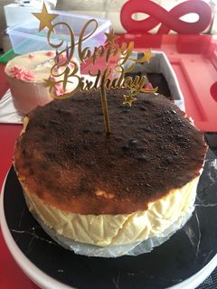 Foto resep Basque burnt cheesecake