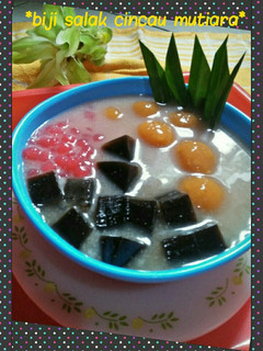 Foto resep *biji salak cincau mutiara*