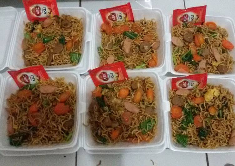 Resep Mie telur atau Mie tektek Anti Gagal