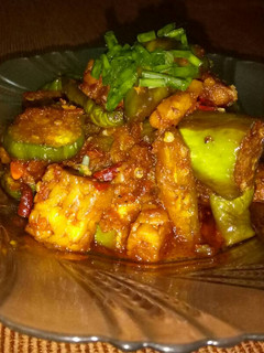 Foto resep Tumis Terong Tempe Udang Teri Pedas Manis