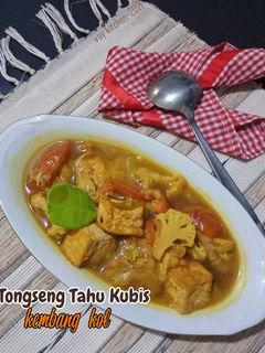 Foto resep Tongseng Tahu Kubis Kembang Kol