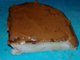 Budín de pan sin caramelo solo con dulce de leche