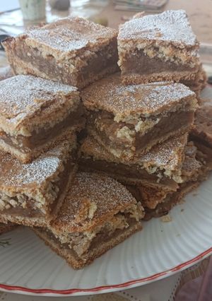 Békebeli almás pite glutén- és cukormentesen recept fotója