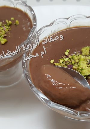 صورة لوصفة بودنج الكاكاو 😋👌