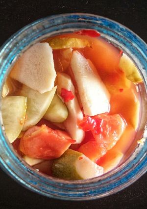 Foto resep Asinan buah asam pedas manis