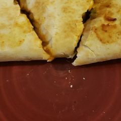 A picture of Leftover steak quesadillas.