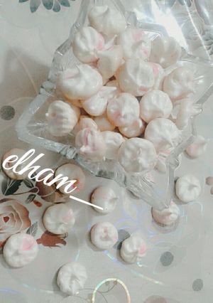 عکسی از دستور مرنگ پفکی