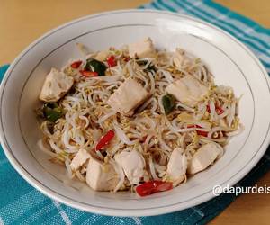 Resep Terbaru Tumis Toge Tahu Saus Tiram Sedap