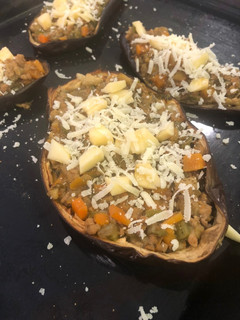 Una foto de Berenjenas al Horno