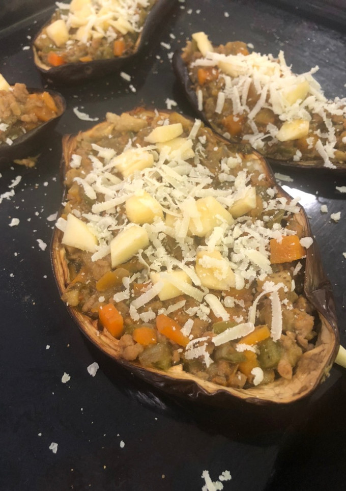 Una foto de Berenjenas al Horno