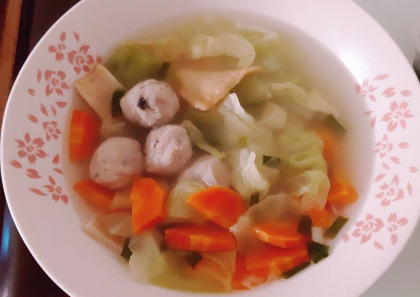 Sup kol wortel bakso (#362)