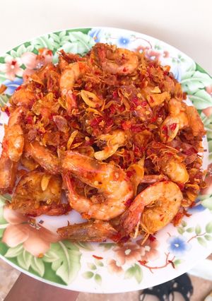 Foto resep Sambel Udang Krispi