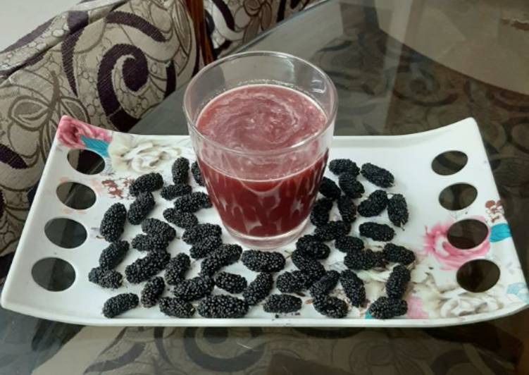 Recipe of Ultimate Mulberry juice
