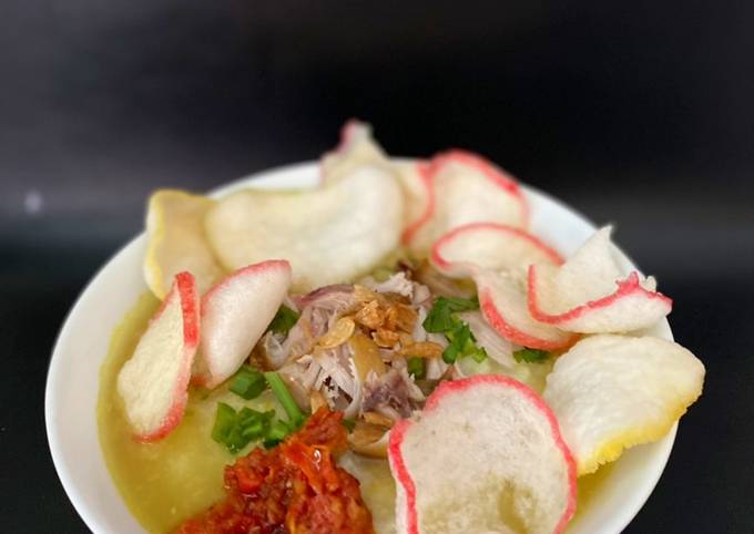Resep Bubur ayam kuning yang Lezat