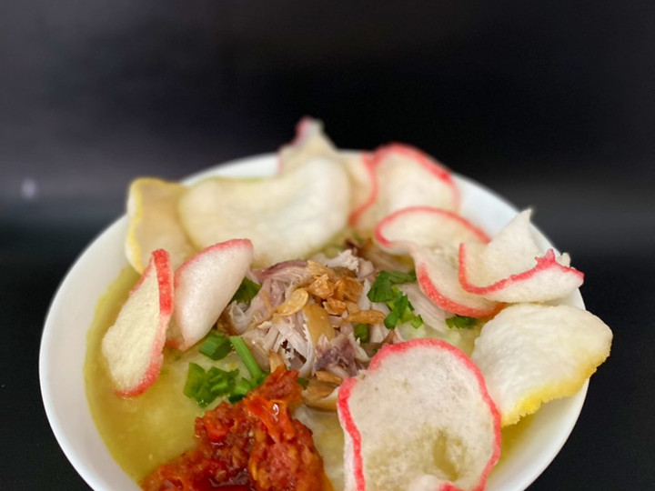 Resep Bubur ayam kuning yang Lezat