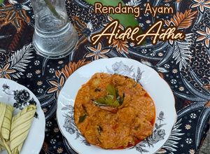 Gambar Rendang Ayam Aidiladha