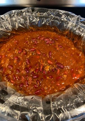A picture of Damn best chili from scratch.