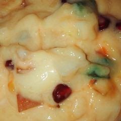 A picture of Mango custard.