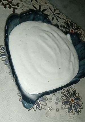 صورة لوصفة مايونيز على طريقتي