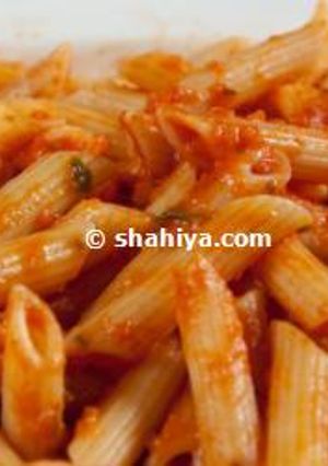 A picture of My Favorite Penne Arabiata.