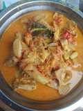 Gulai ketewel (nangka muda)