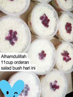Foto resep Salad buah endeuus no mayo