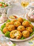 Bolinho de Bacalhau com Queijo Sem Lactose NatuCheese