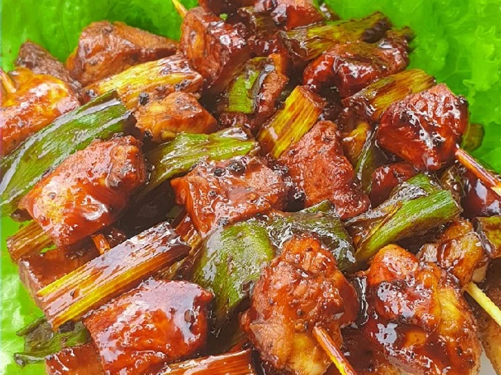 Cara Mudah Menyiapkan Resep Yakitori Chicken Super Mudah ❤ yang Lezat Sekali Anti Ribet, Uenak Banget