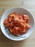 #491 Mezze maniche con salsa di pomodoro e peperoni 🍅🌶️🍃