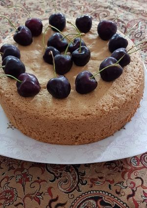 عکسی از دستور کیک گیلاس🍒