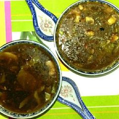 A picture of Vegetable Manchow Soup.