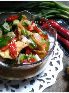 Foto resep 17. Tumis Tahu Daun Bawang #rabuBARU