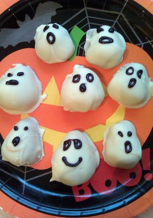 A picture of Vickys Halloween Snack Ideas.